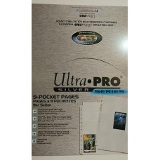 Ultra Pro - 100 Pages of Silver Series 9 Pockets Binder Sheets